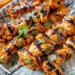 Bang Bang Chicken Skewers