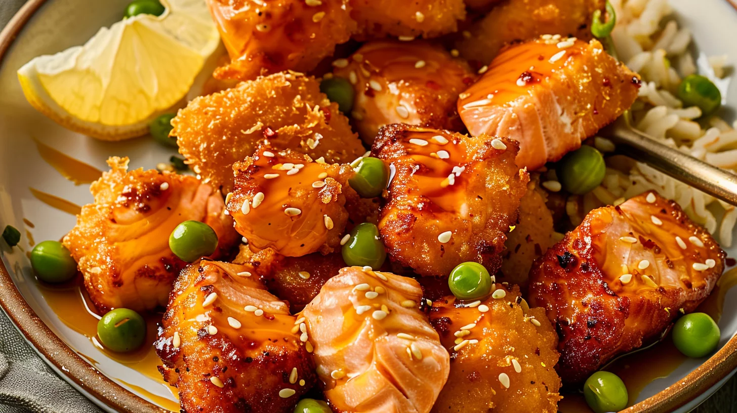 Bang Bang Salmon Bites