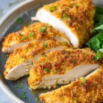 Crispy Air Fryer Breaded Chicken Breast 15 Minutes