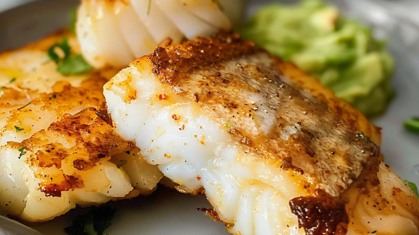 Crispy Air Fryer Garlic Buttered Cod