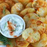 Crispy Air Fryer Sliced Potatoes