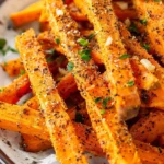 Crispy Healthy Air Fryer Sweet Potatoes Recipe