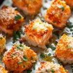 Crispy Parmesan Salmon Bites In The Air Fryer