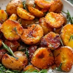 Crispy Roast Potatoes With Rosemary and Garlic