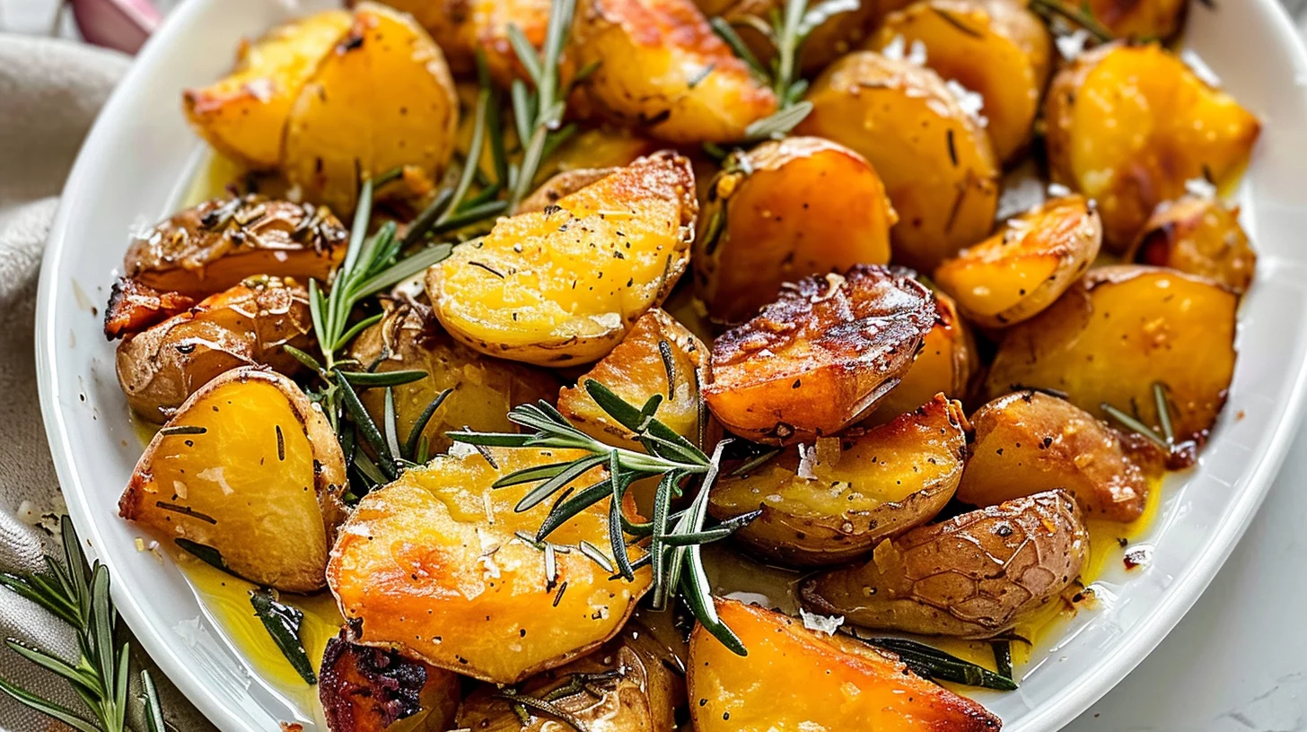 Crispy Roast Potatoes With Rosemary and Garlic