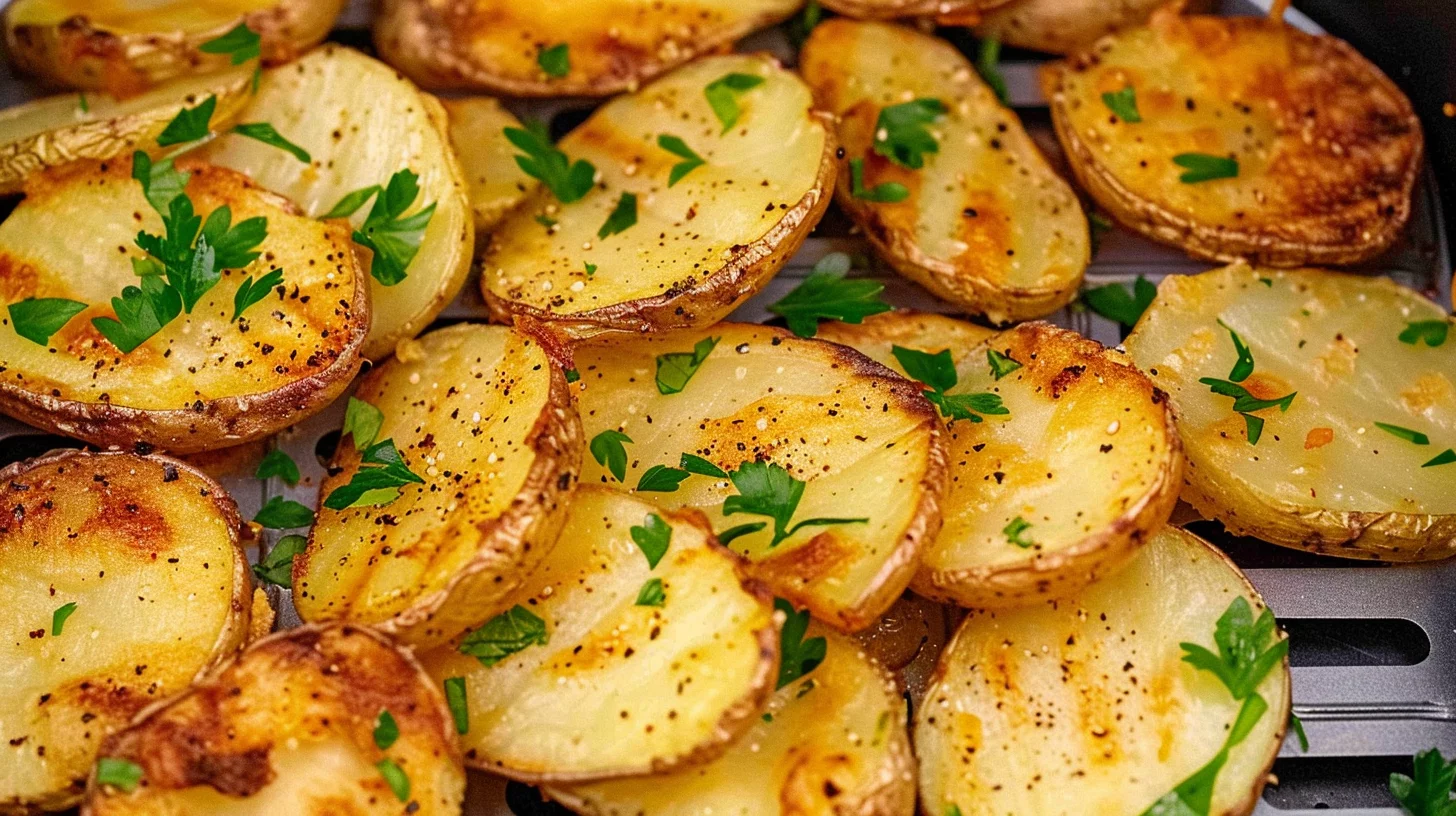 Crispy Sliced Potatoes In The Air Fryer