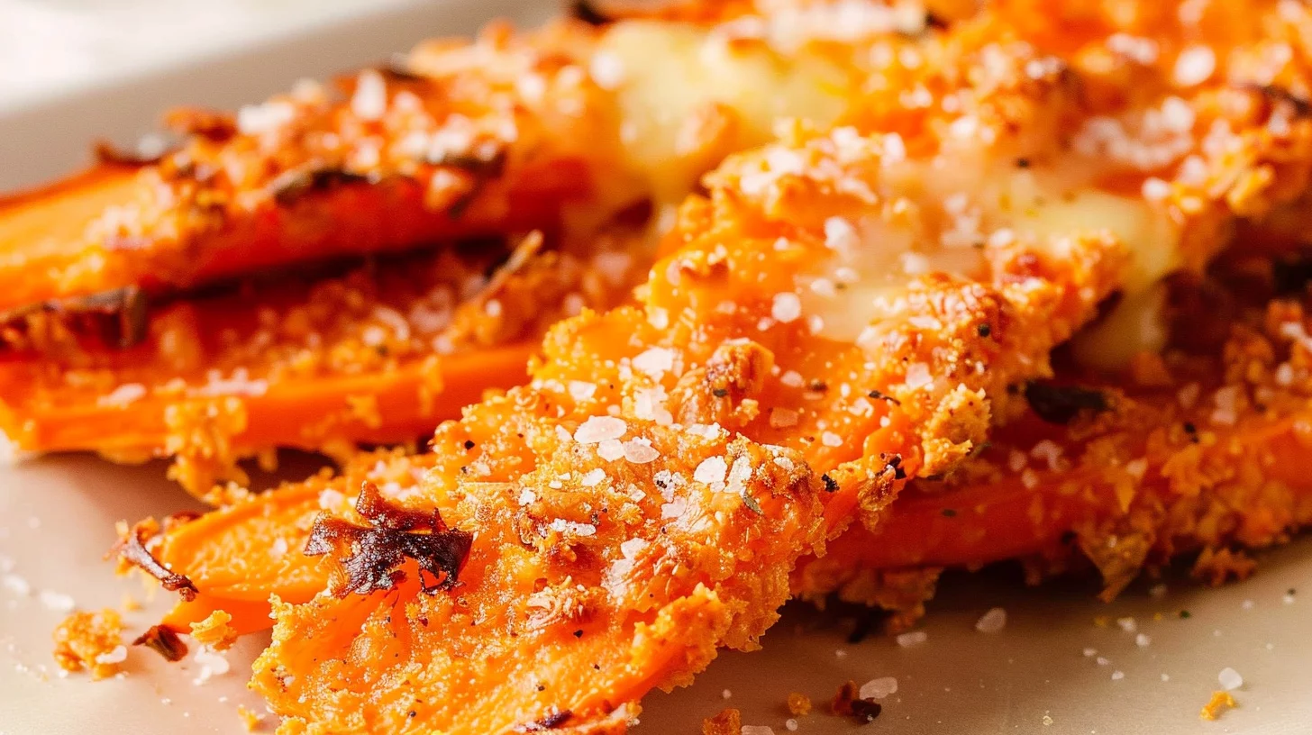 Crispy Smashed Carrots