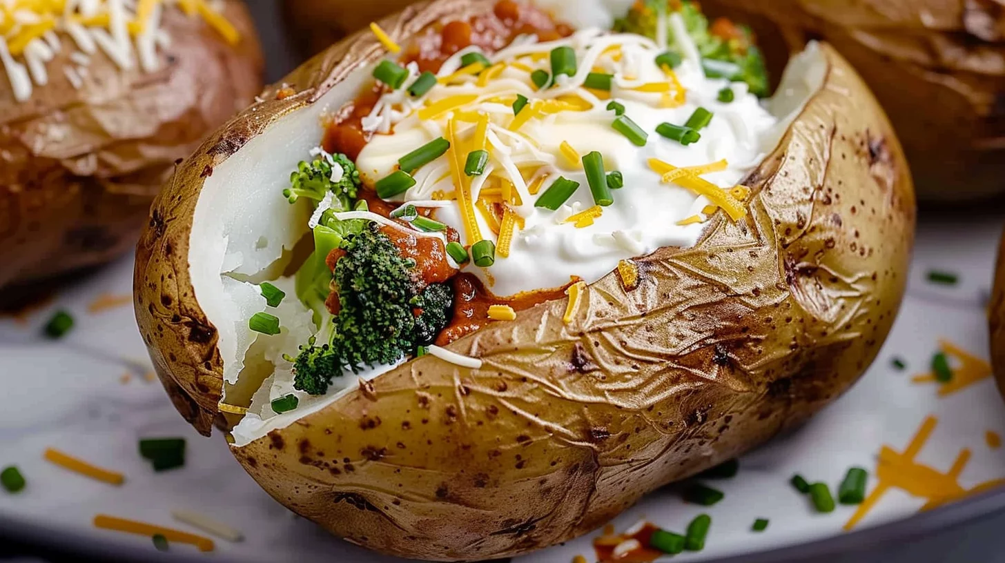 Delicious Air Fryer Baked Potato