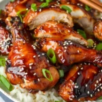 Easy 30-min Air Fryer Soy Sauce Chicken