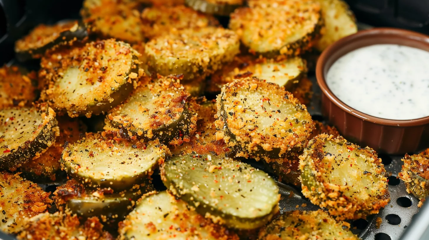 Easy Air Fryer Fried Pickles Recipe