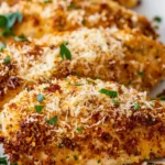 Easy Air Fryer Parmesan Crusted Chicken