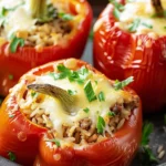 Easy Air Fryer Stuffed Peppers Recipe