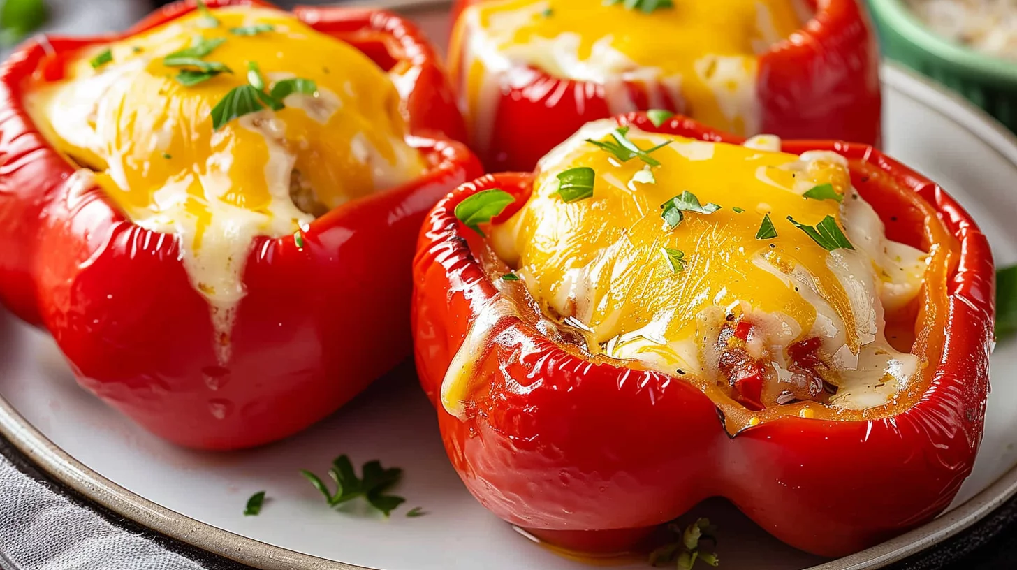 Easy Air Fryer Stuffed Peppers Recipe