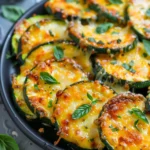Easy Air Fryer Zucchini Parmesan