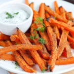 Easy Crispy Air Fryer Carrot Fries