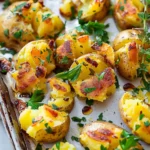 Easy Smashed Crispy Potatoes