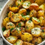 Garlic Herb Roasted Potatoes