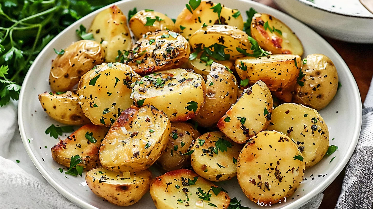 Garlic Herb Roasted Potatoes