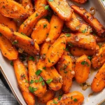 Garlic Onion Air Fryer Carrots