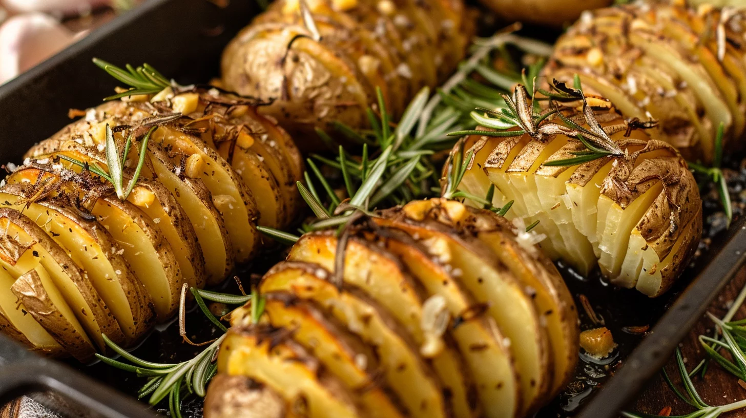 Hasselback Potatoes