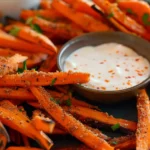 Healthy Air Fryer Carrot Fries