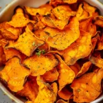 Homemade Carrot Chips In The Air Fryer