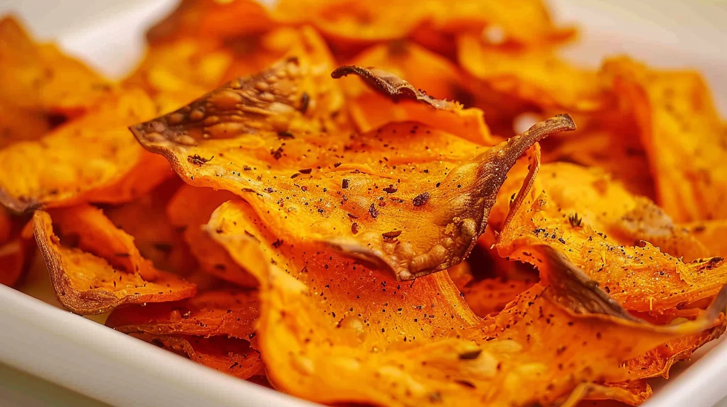 Homemade Carrot Chips In The Air Fryer