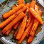 Honey Glazed Air Fryer Carrots