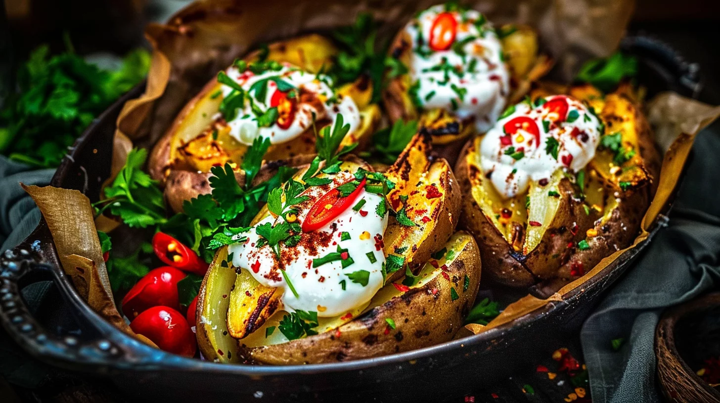 How To Make Oven Baked Potatoes Faster