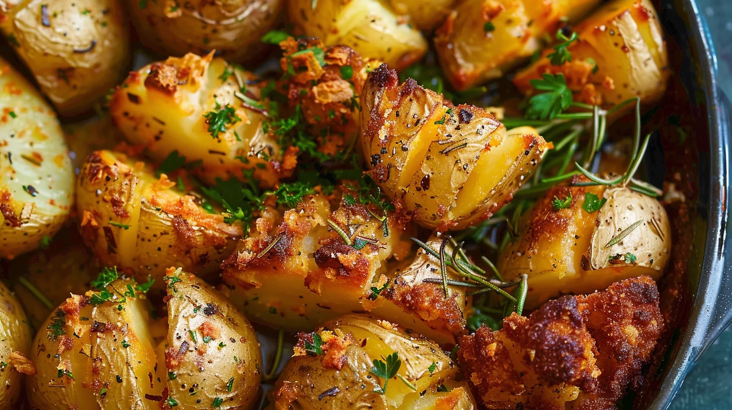 How To Make The Perfect Crispy Scored Potatoes