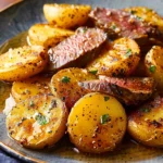 Instant Pot Garlic Roasted Melting Potatoes