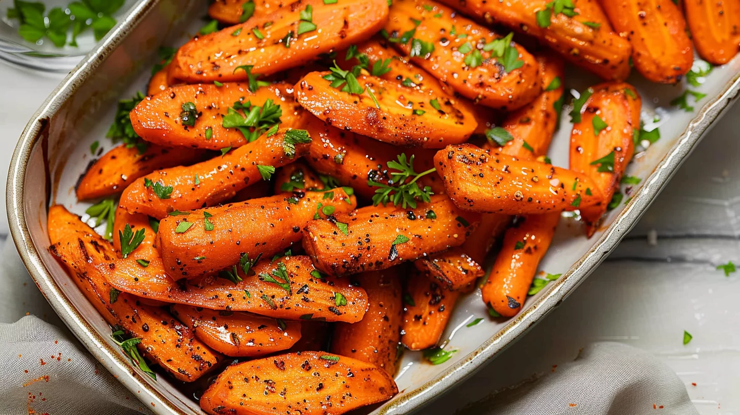 Italian Seasoned Air Fryer Carrots