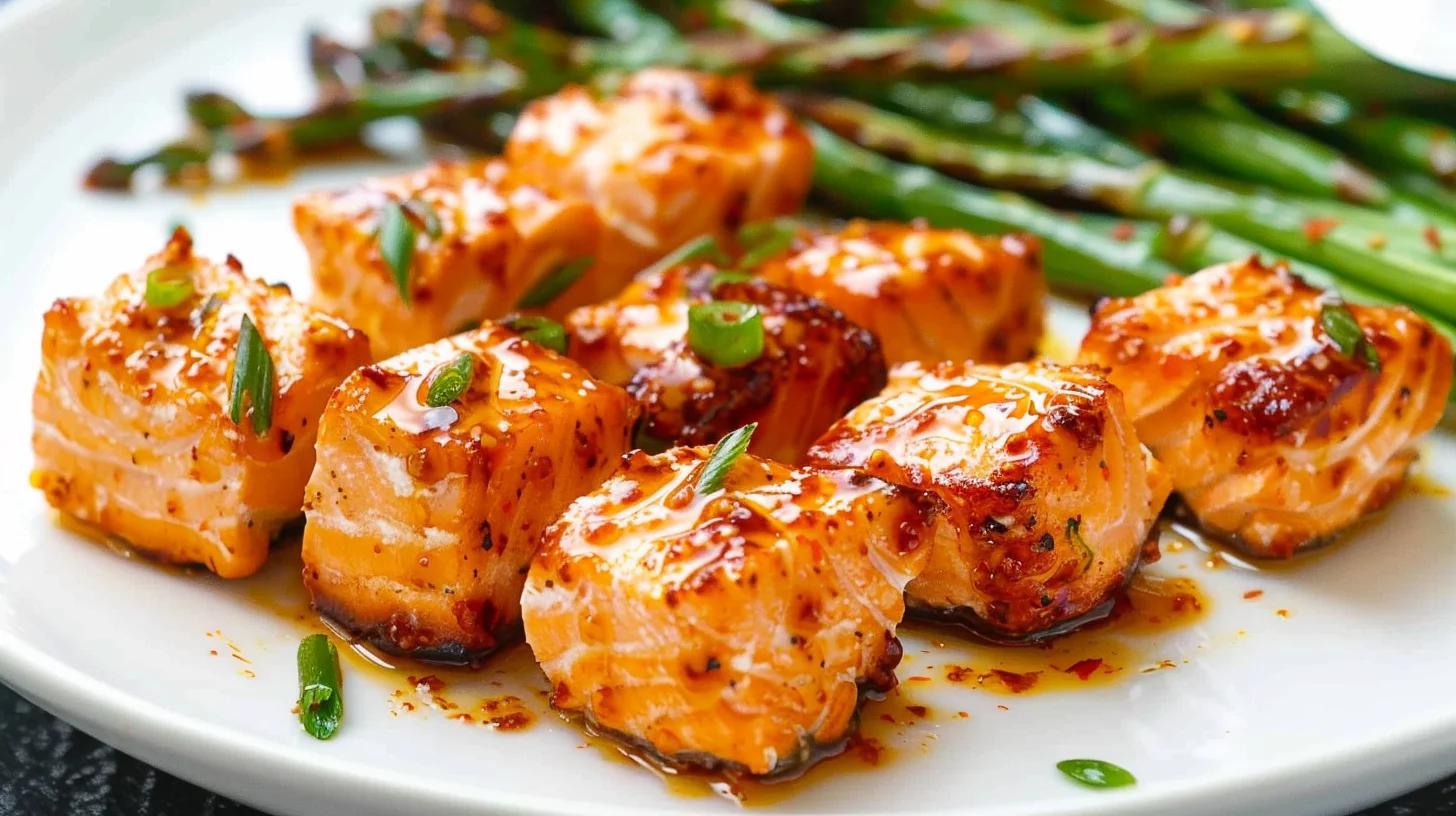 Keto Salmon Bites Air Fryer