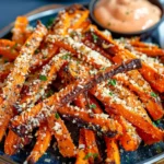 Parmesan Roasted Carrot Fries