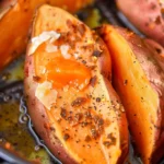 Perfect Air Fryer Baked Sweet Potatoes
