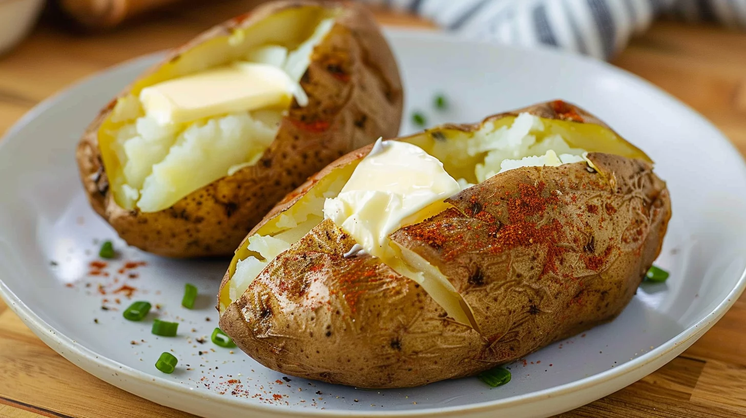 Quick and Crispy Air Fryer Baked Potatoes