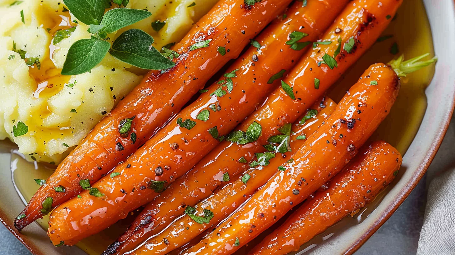 Sweet and Savory Honey Roasted Carrots Recipe