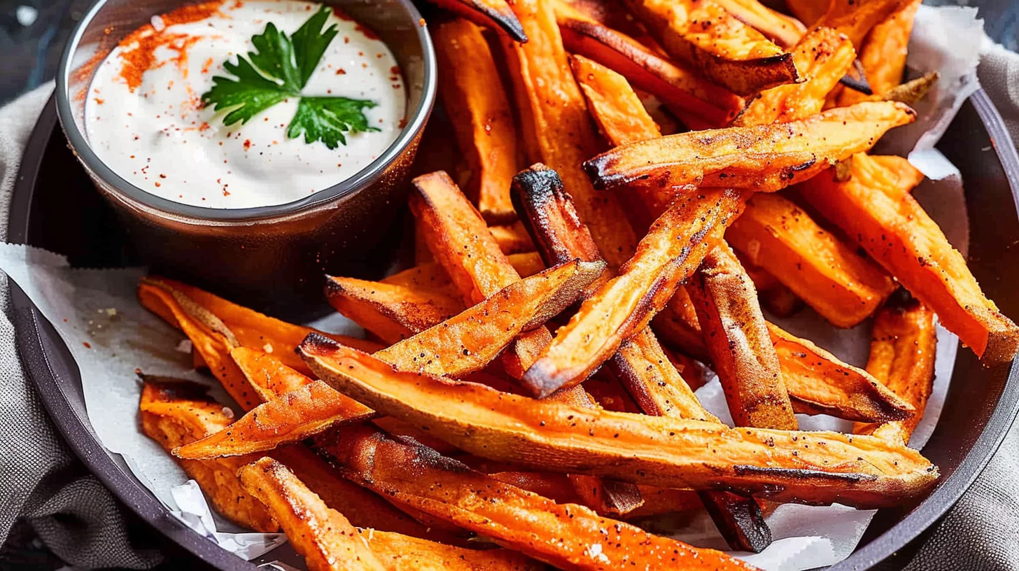 Sweet Potatoes Crispy In The Air Fryer