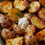 Ultimate Oven Roasted Parmesan Potatoes Recipe