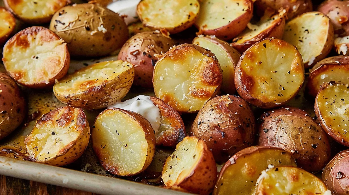 Ultimate Oven Roasted Parmesan Potatoes Recipe