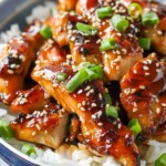 20 Minute Asian Air Fryer Sesame Chicken With Mustard Dressing
