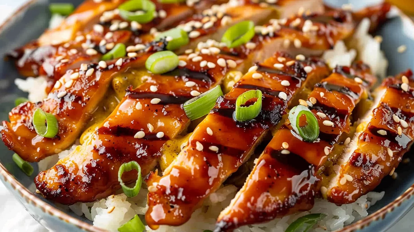 20 Minute Asian Air Fryer Sesame Chicken With Mustard Dressing