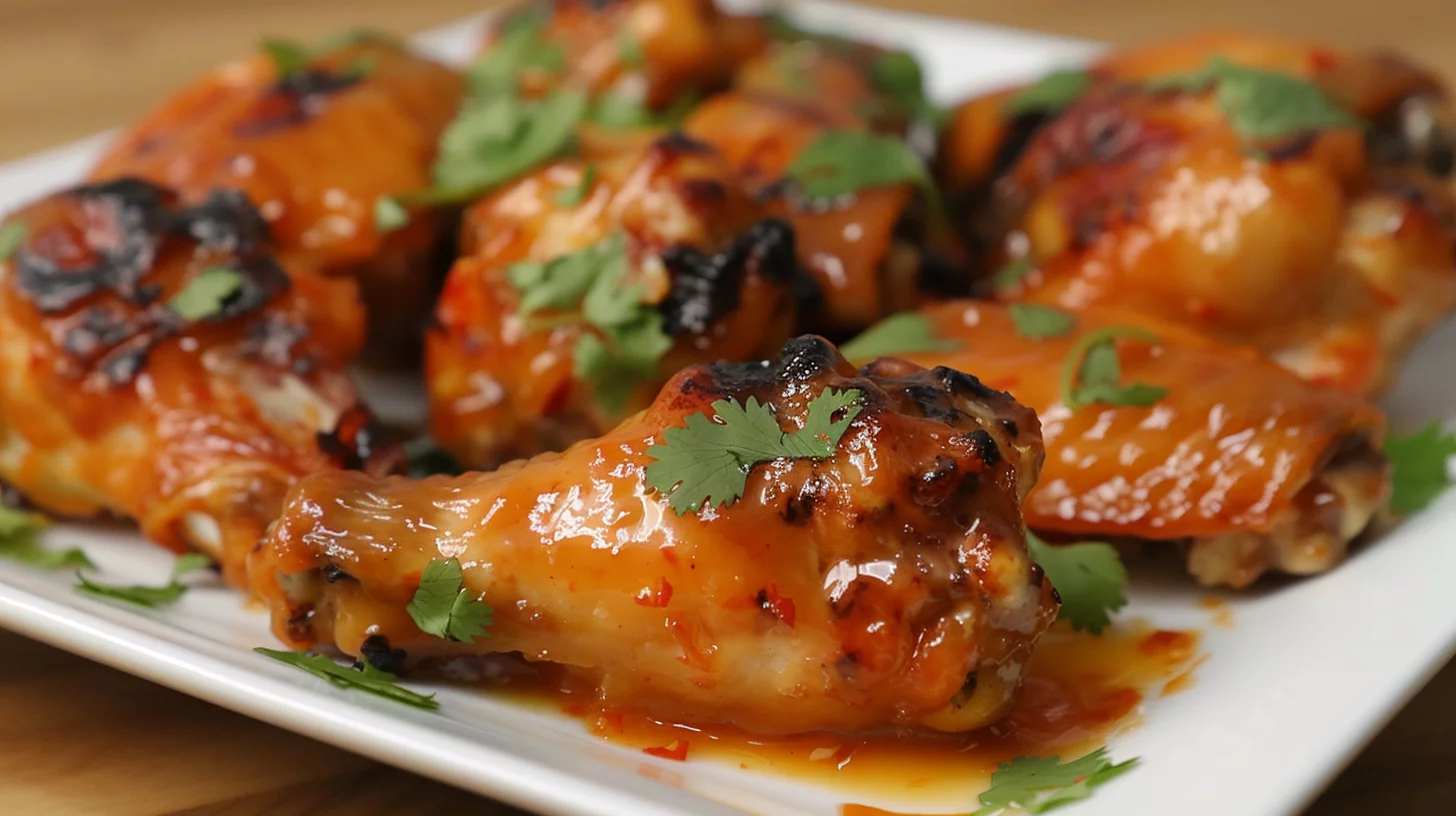Addictive Mango Habanero Air Fryer Wings