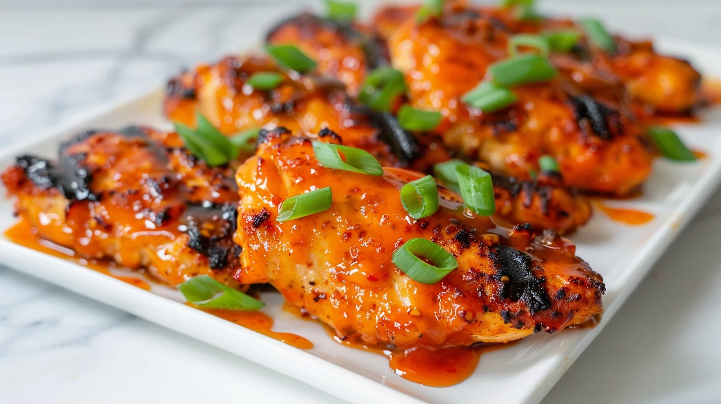 Air Fryer Bang Bang Chicken Breats