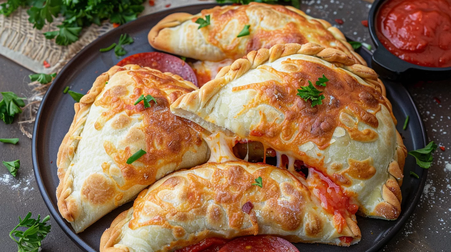 Air Fryer Calzones Treat
