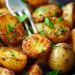 Air Fryer Garlic Butter Potatoes