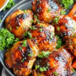 Air Fryer Honey Garlic Chicken