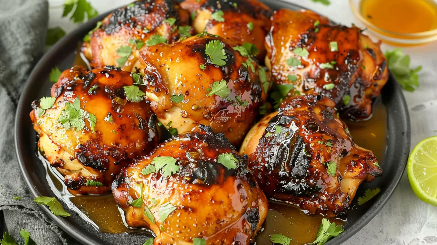 Air Fryer Honey Garlic Chicken