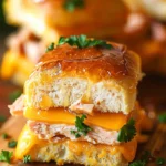 Air Fryer Honey Garlic Turkey Sliders