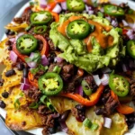 Air Fryer Loaded Potato Nachos